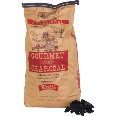 Mali's Gourmet Lump Charcoal, 20lbs