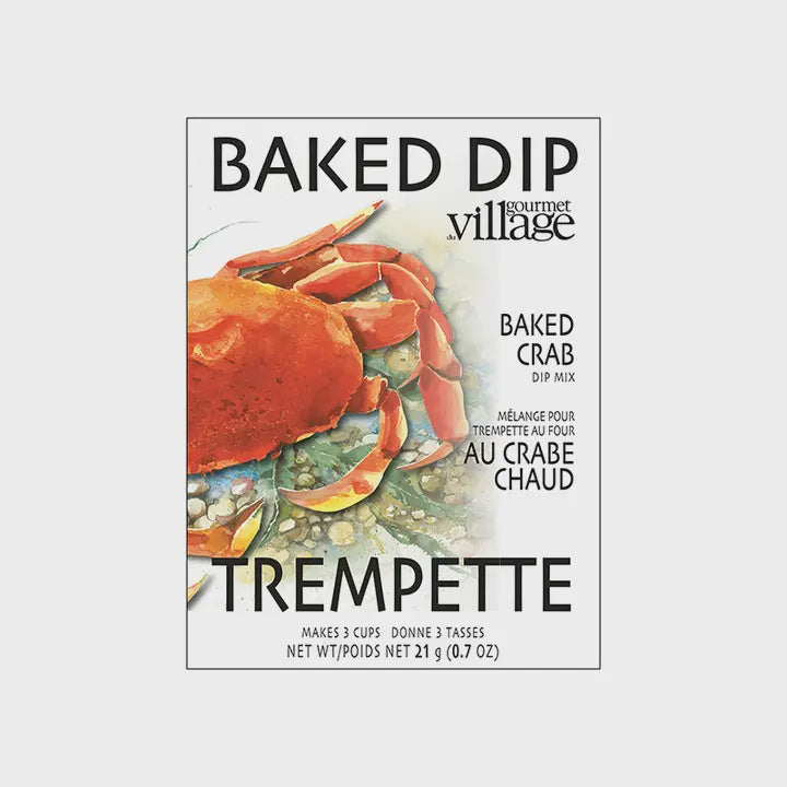 Gourmet du Village, Baked Dip, Crab, 21 g