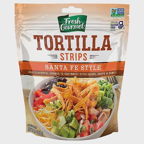 Fresh Gourmet Tortilla Strips, Sante Fe 3.5oz