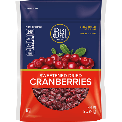 Best Yet Dried Cranberries, 5oz