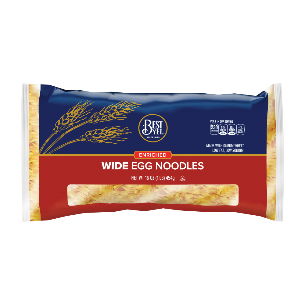 Best Yet Wide Egg Noodles, 16oz