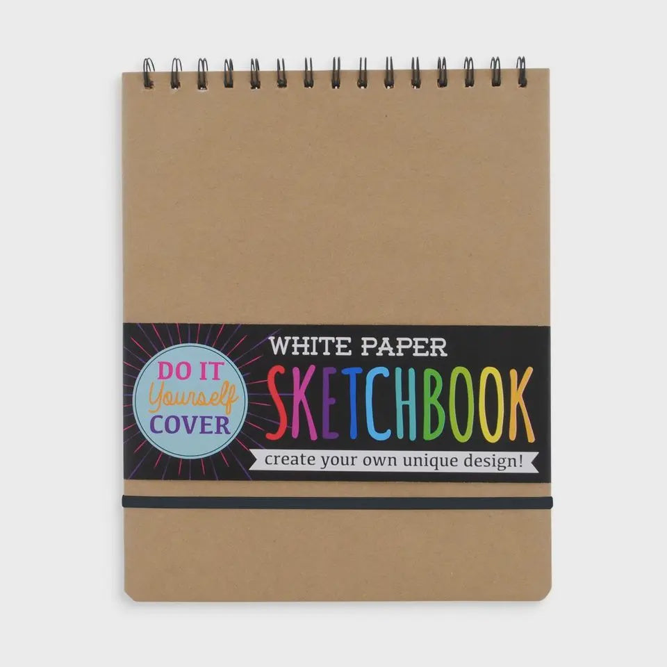 OOLY, D.I.Y. Cover Sketchbook, White