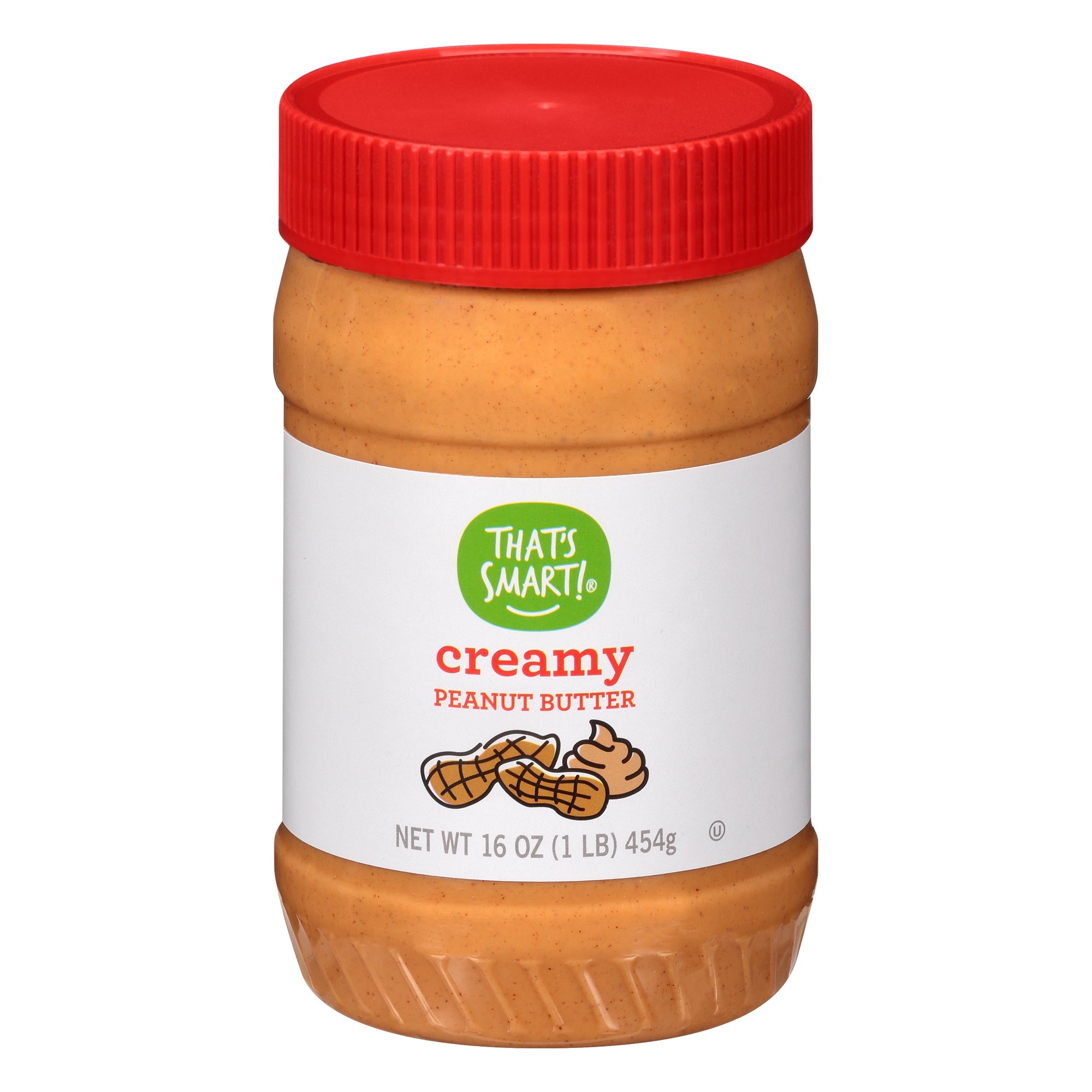 That's Smart Peanut Butter, Creamy, 16oz