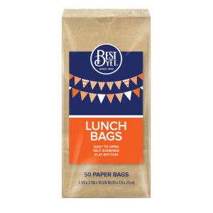 Best Yet Paper Lunch Bag, 50ct