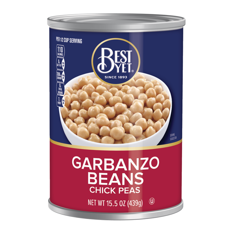 Best Yet Garbanzo Beans Chick Peas, 15.5oz