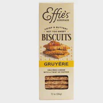 Effie's Homemade Oatcakes, Gruyere 7.2oz