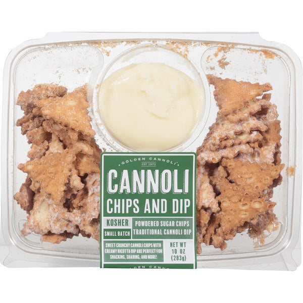 Golden Cannoli Shell Company Cannoli Chips & Dip Platter, 10oz