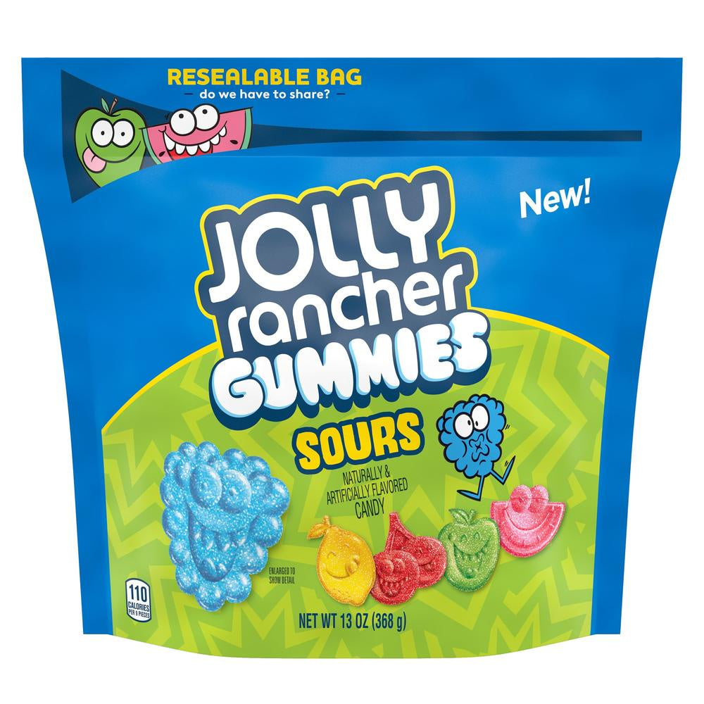 Jolly Rancher Gummies, Sours, 13oz