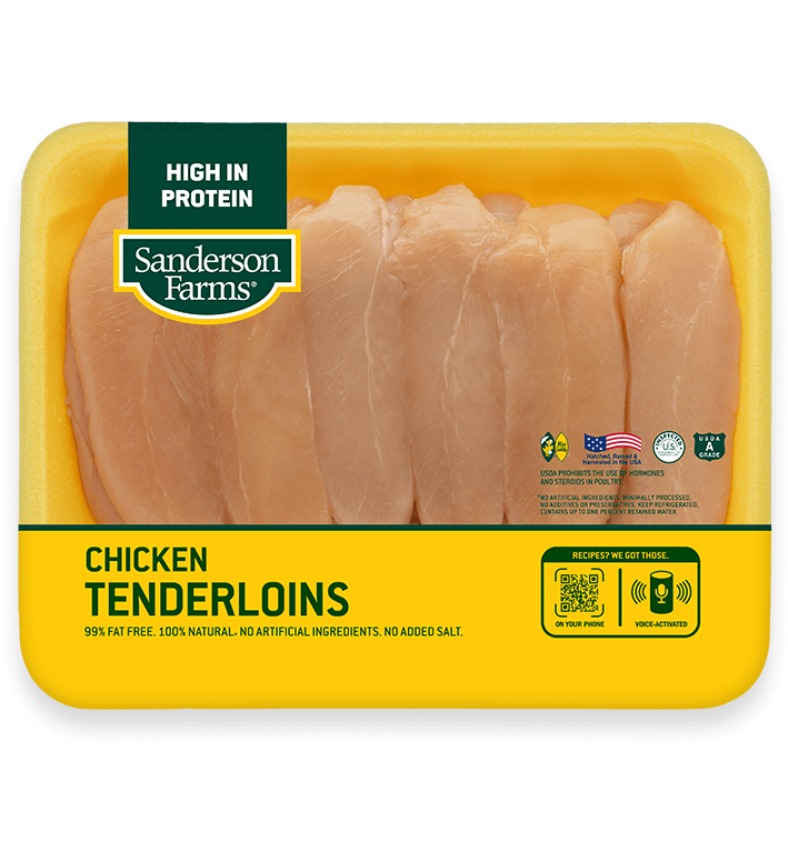 Mountaire Chicken Tenders, Tray Pack, avg 3 lbs, $3.99/lb