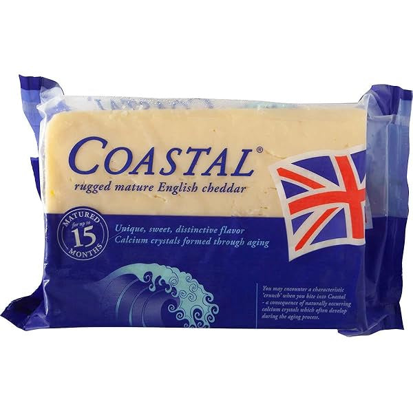 Kirkland Coastal Rugged, Mature English Cheddar Cheese, approx. 1.8lbs