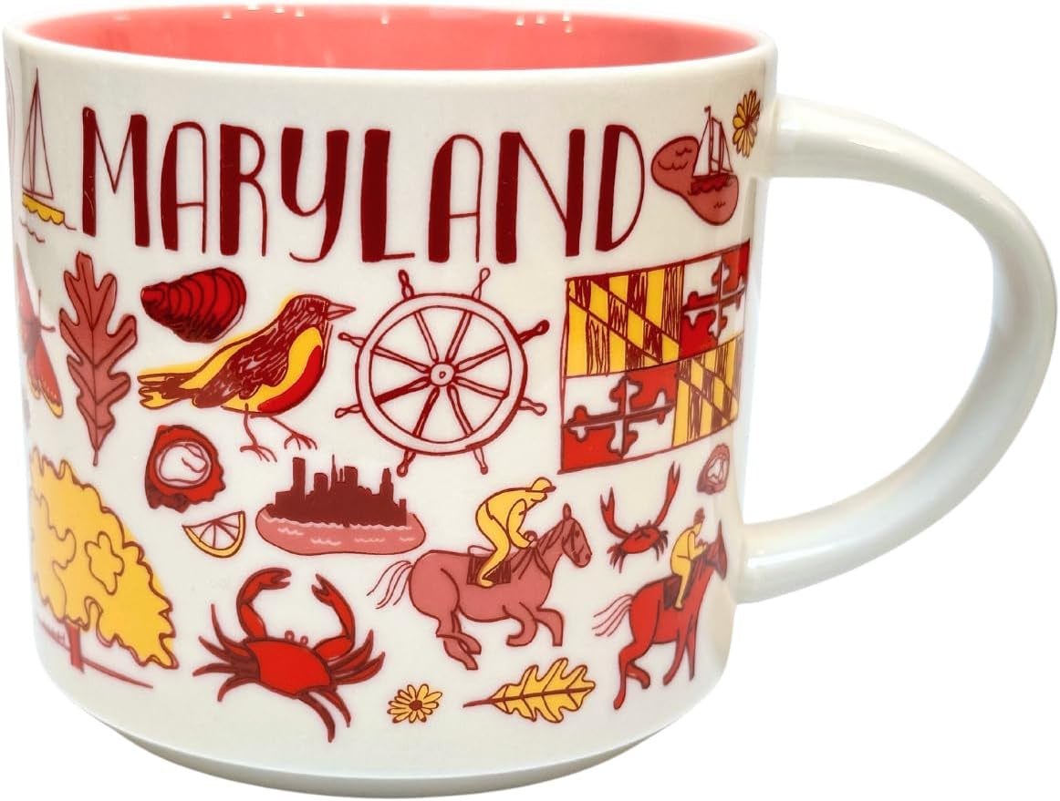 Starbucks Mugs, Been There Series, Maryland