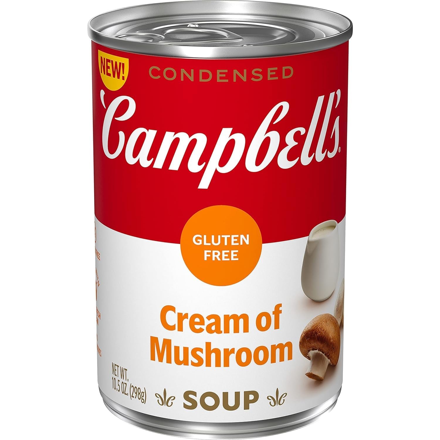 Campbell's Gluten Free Cream of Mushroom Soup, 10.5 oz