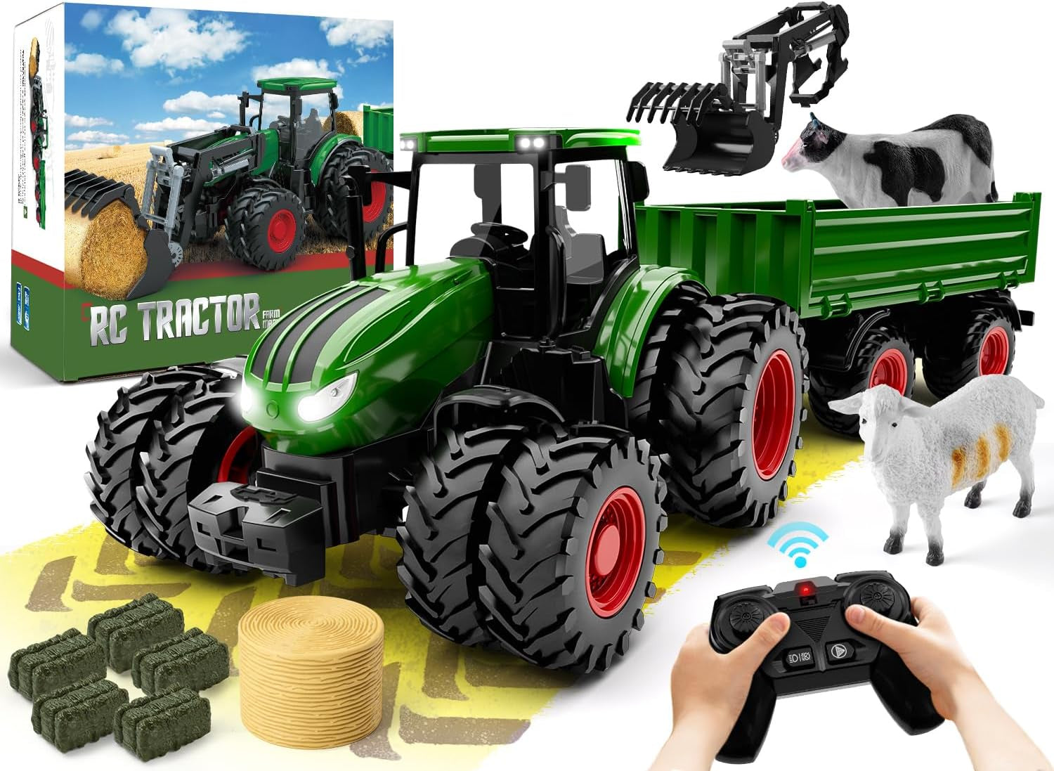 RC Tractor Farm Machine