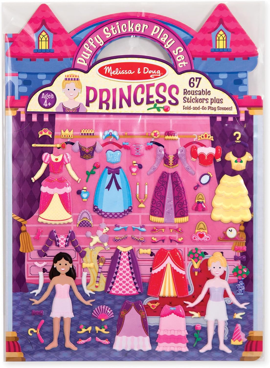 Melissa & Doug, Puffy Sticker Play Set, Princess