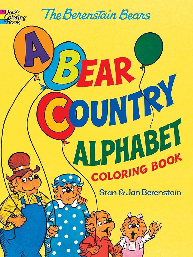 The Berenstain Bears - A Bear Country Alphabet Coloring Book