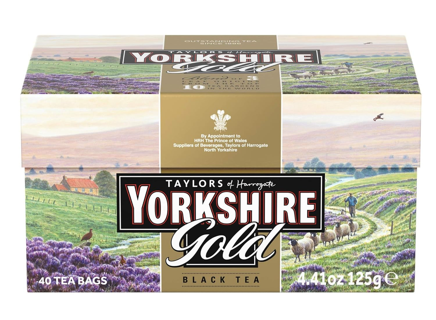 Taylors of Harrogate Yorkshire Tea, Gold, 40ct