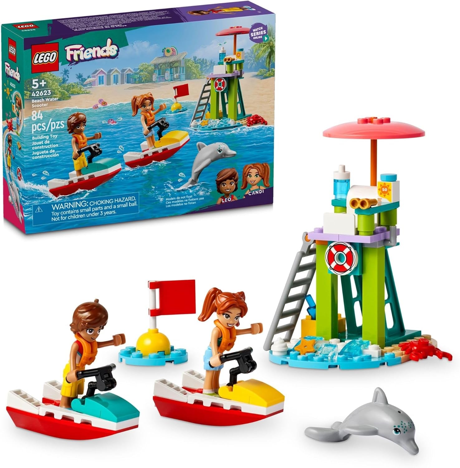 Lego Friends, Beach Water Scooter Set