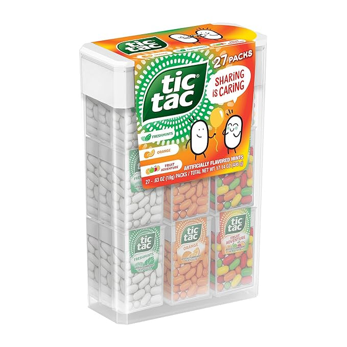 Tic Tac Mega Box - Variety (Fresh, Orange, Fruit, On-the-Go),  27ct - Business