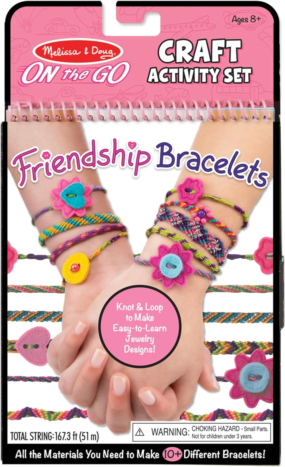 Melissa & Doug, Friendship Bracelet Craft Kit