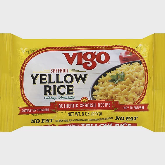 Vigo Rice, Saffron Yellow, 8 oz