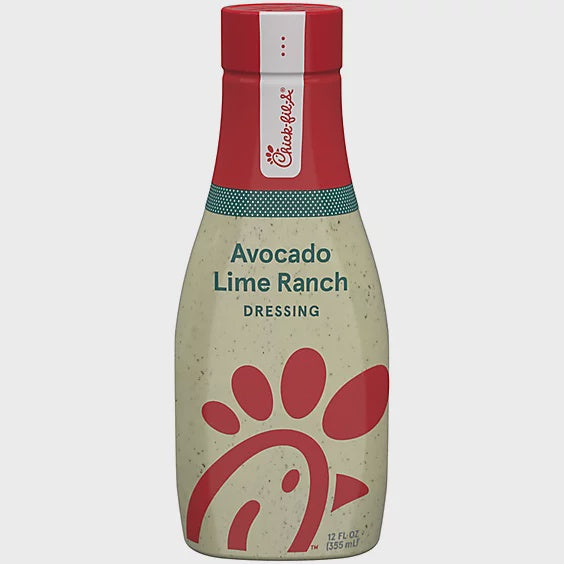 Chick-fil-A Dressing, Avocado Lime Ranch, 12 Fl Oz