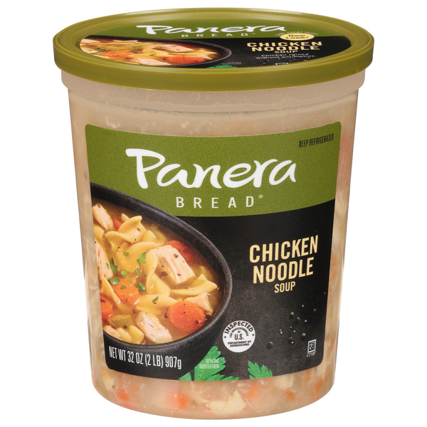 Panera Soup, Chicken Noodle, 24 oz.