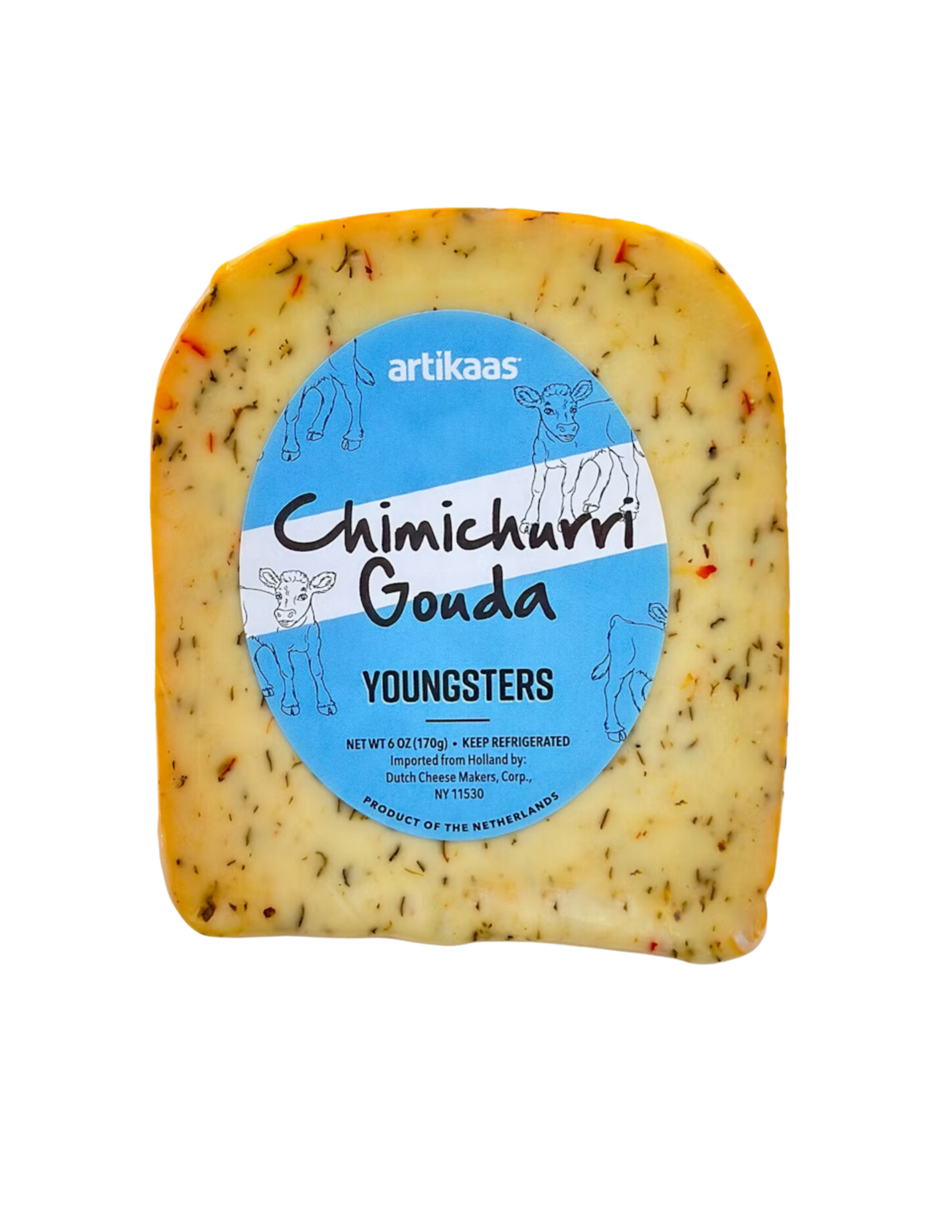 Artikaas Chimichurri Gouda Wedge, 6oz