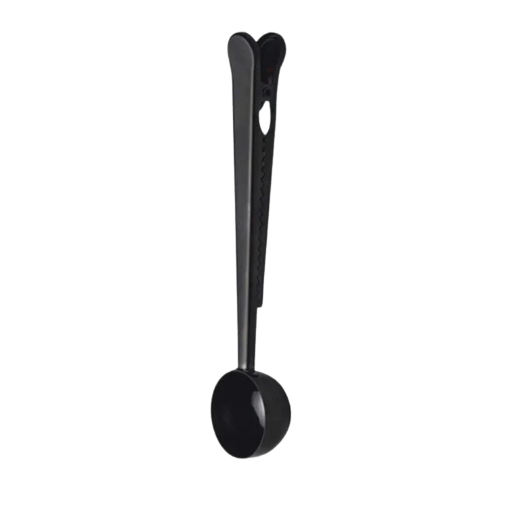 Homerely, Stainless Steel Coffee Spoon with Bag Clip, Black