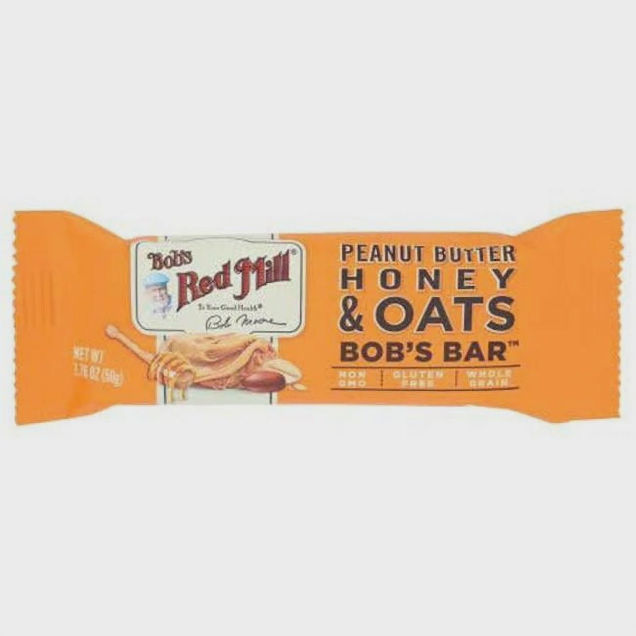 Bobs Red Mill Peanut Butter, Honey & Oat Bar 1.76oz