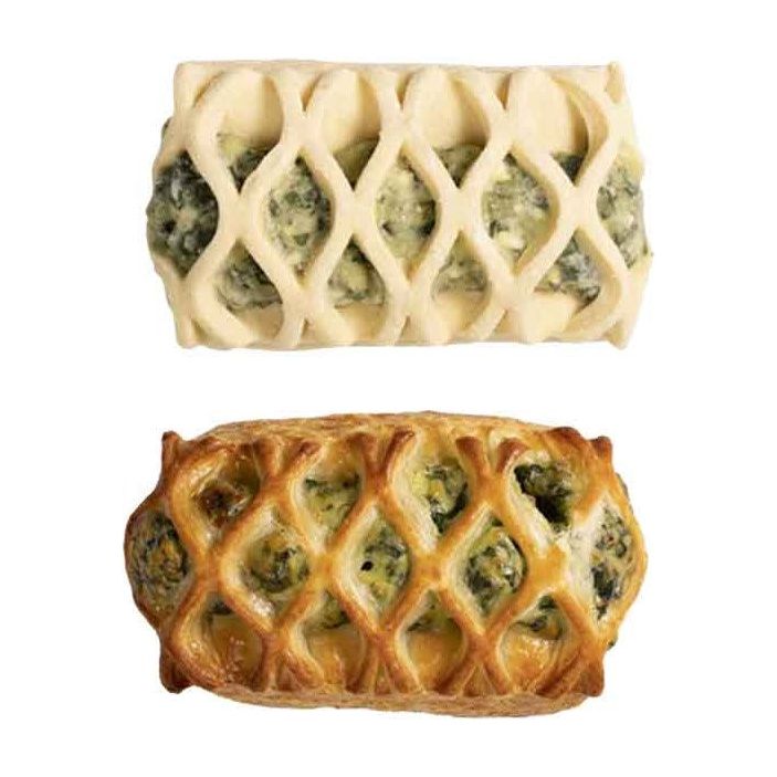 Bridor Dough, Spinach Feta Pastry, 6 ct x 3.9oz