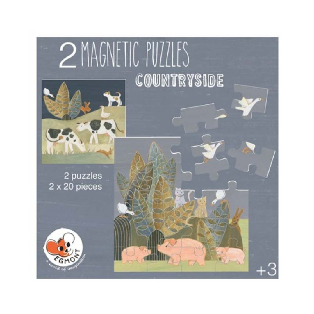 Magnetic Puzzle - Countryside, Egmont Toys