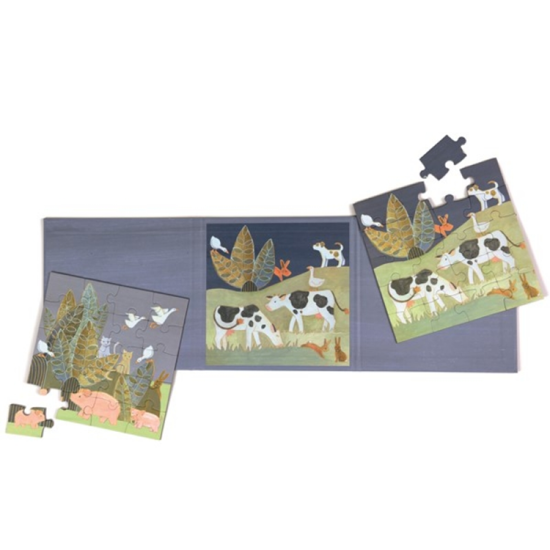 Magnetic Puzzle - Countryside, Egmont Toys