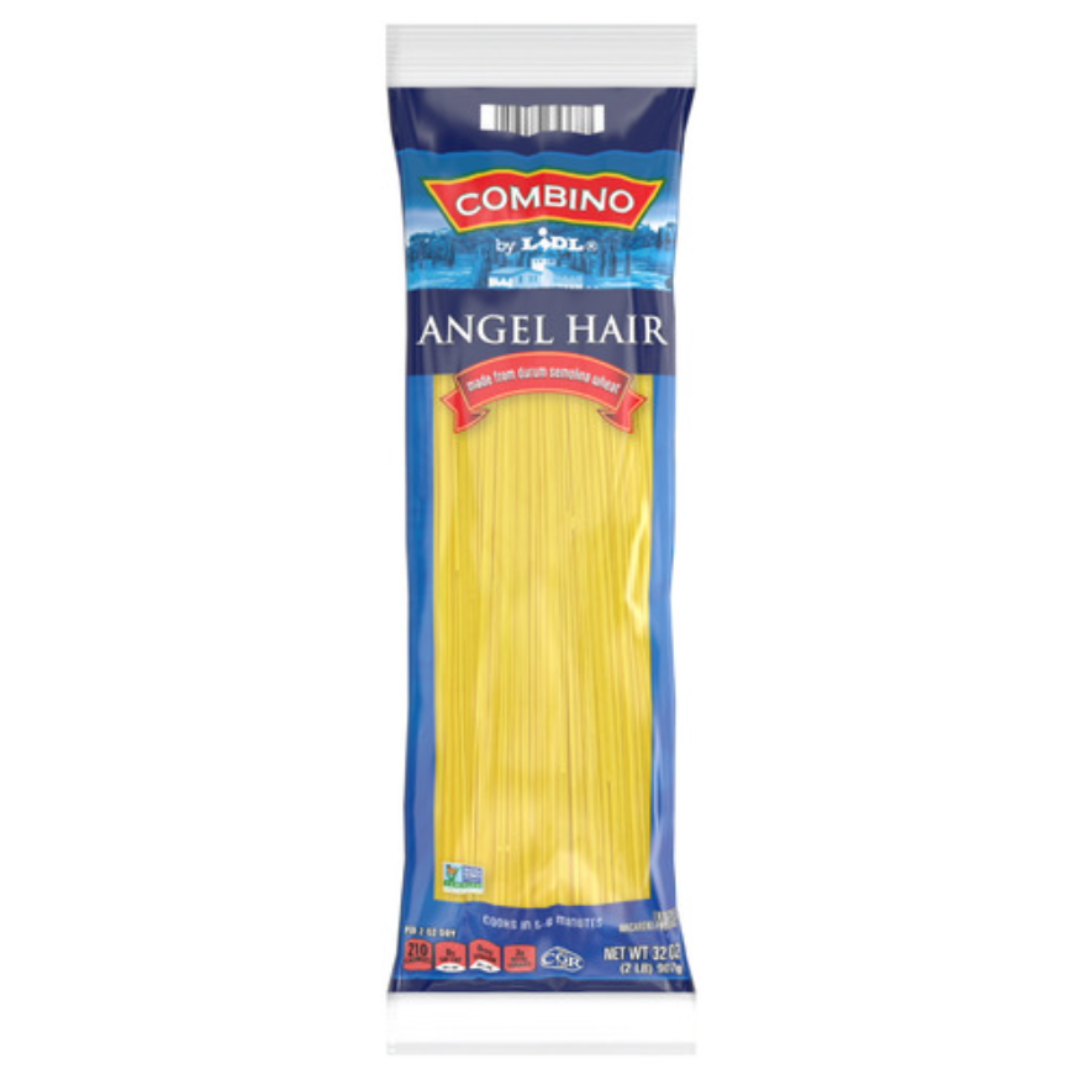 Lidl Pasta, Angel Hair Combino, 32oz