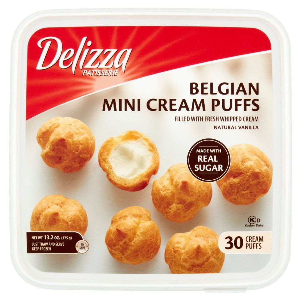 Delizza Bel Van Cream Puffs, 30 ct