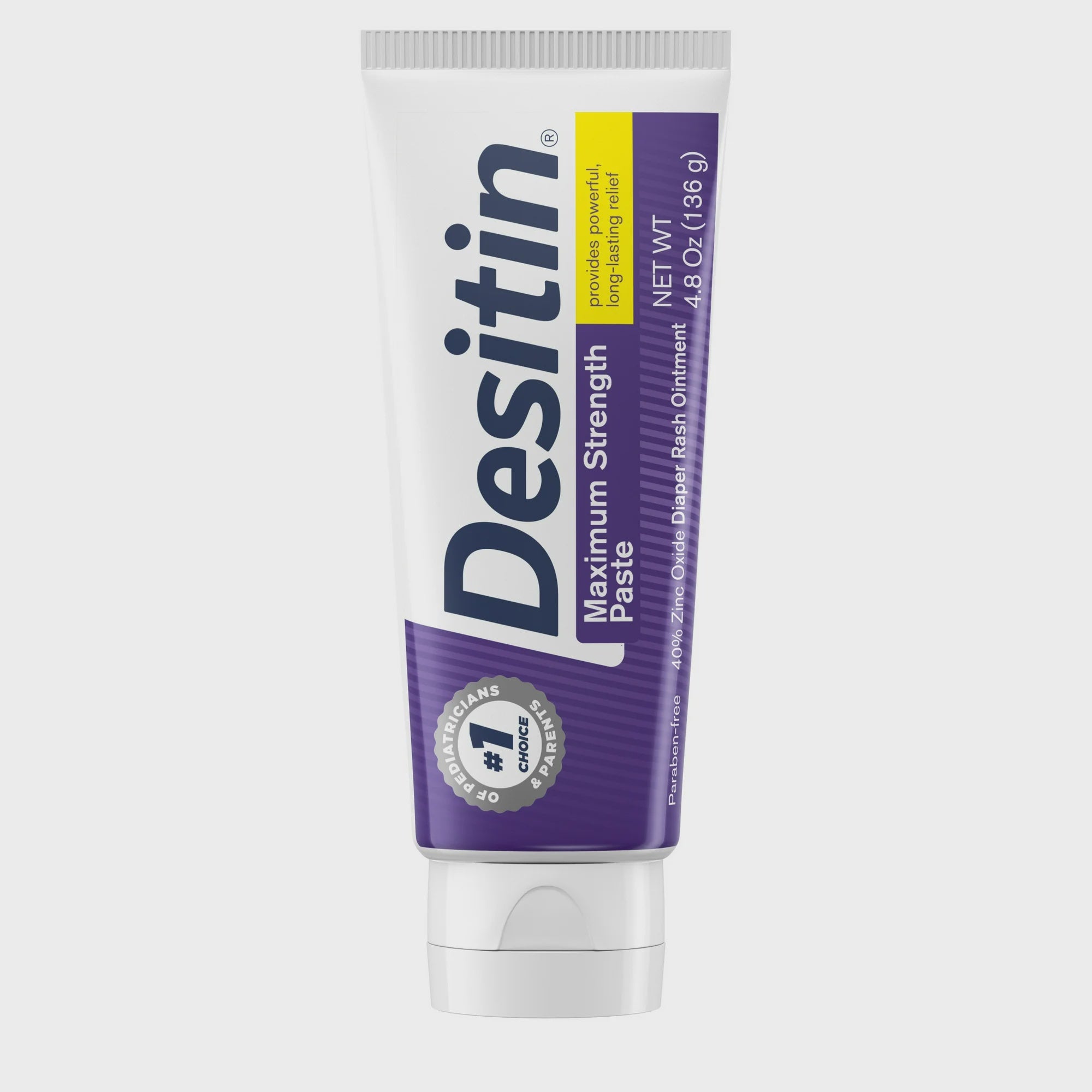 Desitin Diaper Rash Paste, Maximum Strength 4.8oz