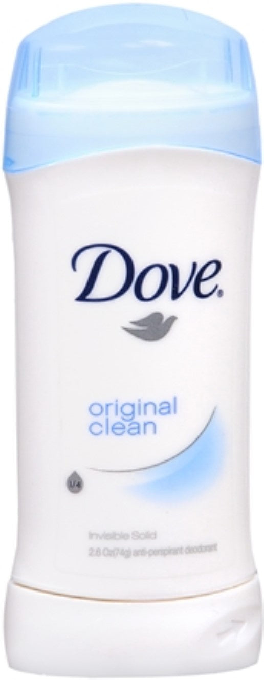 Dove Deodorant /Antiperspirant, Original Clean, All Day 2.6oz