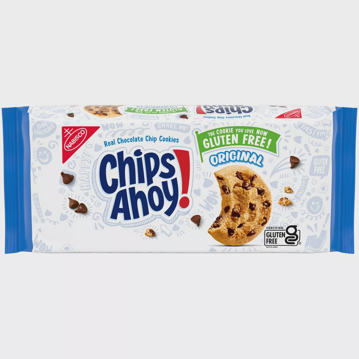 Nabisco Cookies Chips Ahoy! Gluten Free Chocolate Chip COokies 9.31oz