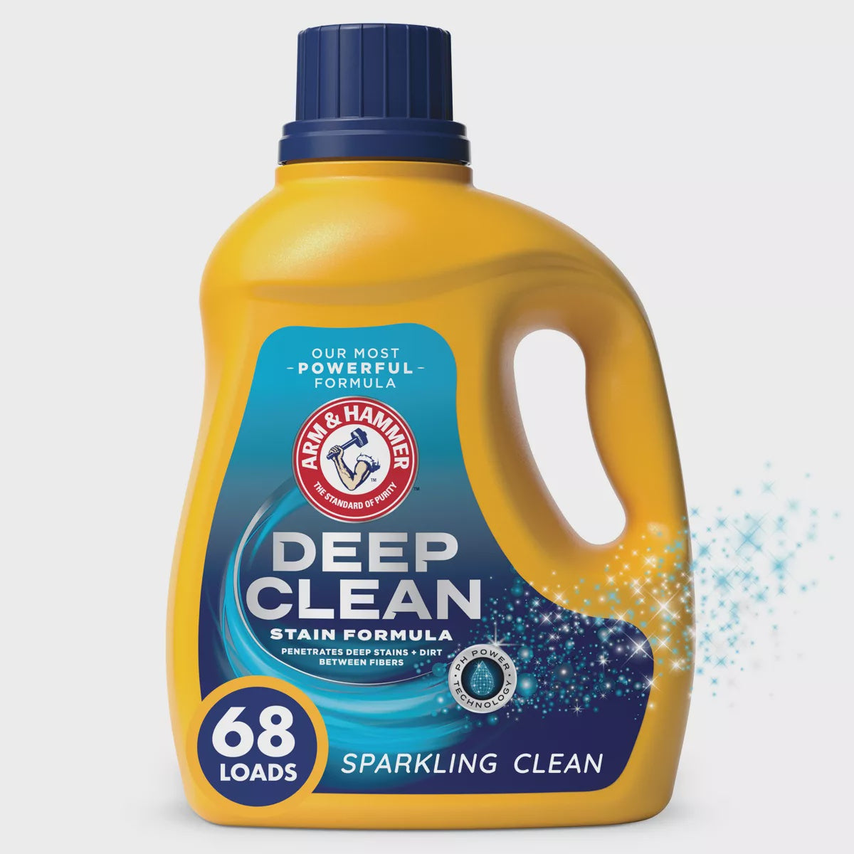 Arm & Hammer Laundry Soap, Deep Clean Stain, Sparkling Clean Scent102oz