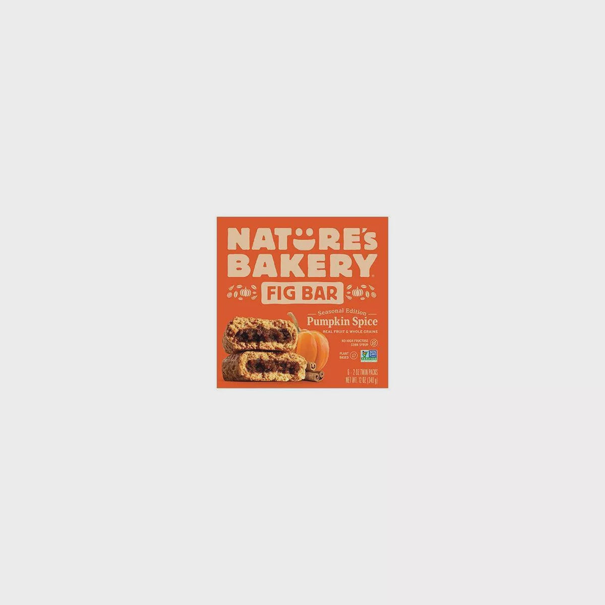 Nature's Bakery Fig Bar, Pumpkin Spice 6-2ctd