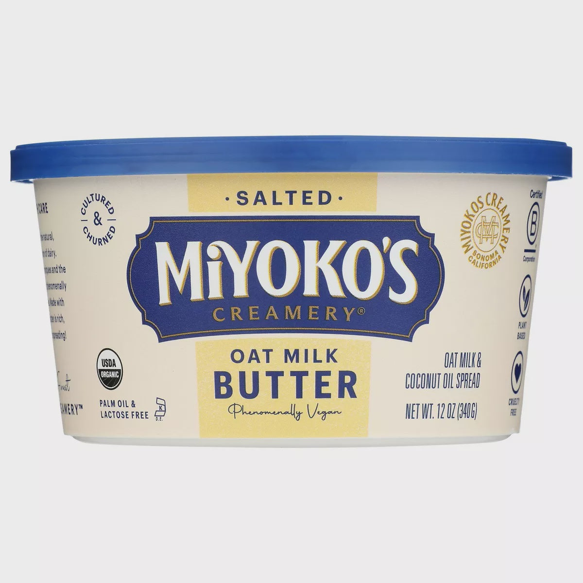 Miyoko's Oat Milk Butter, 12oz