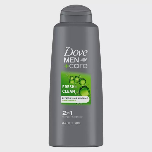 Dove Men+Care Shampoo & Conditioner, Fresh Clean 20.4oz