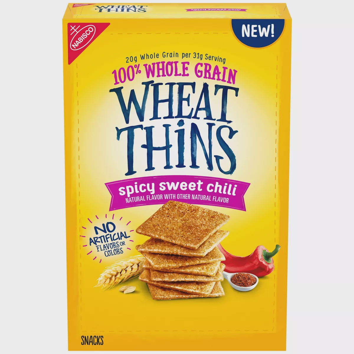 Nabisco Crackers, Wheat Thins, Sweet Chili 8.5oz