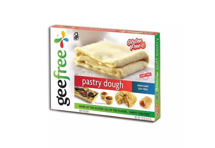 GeeFree GF Pastry Dough Sheets, 18 oz