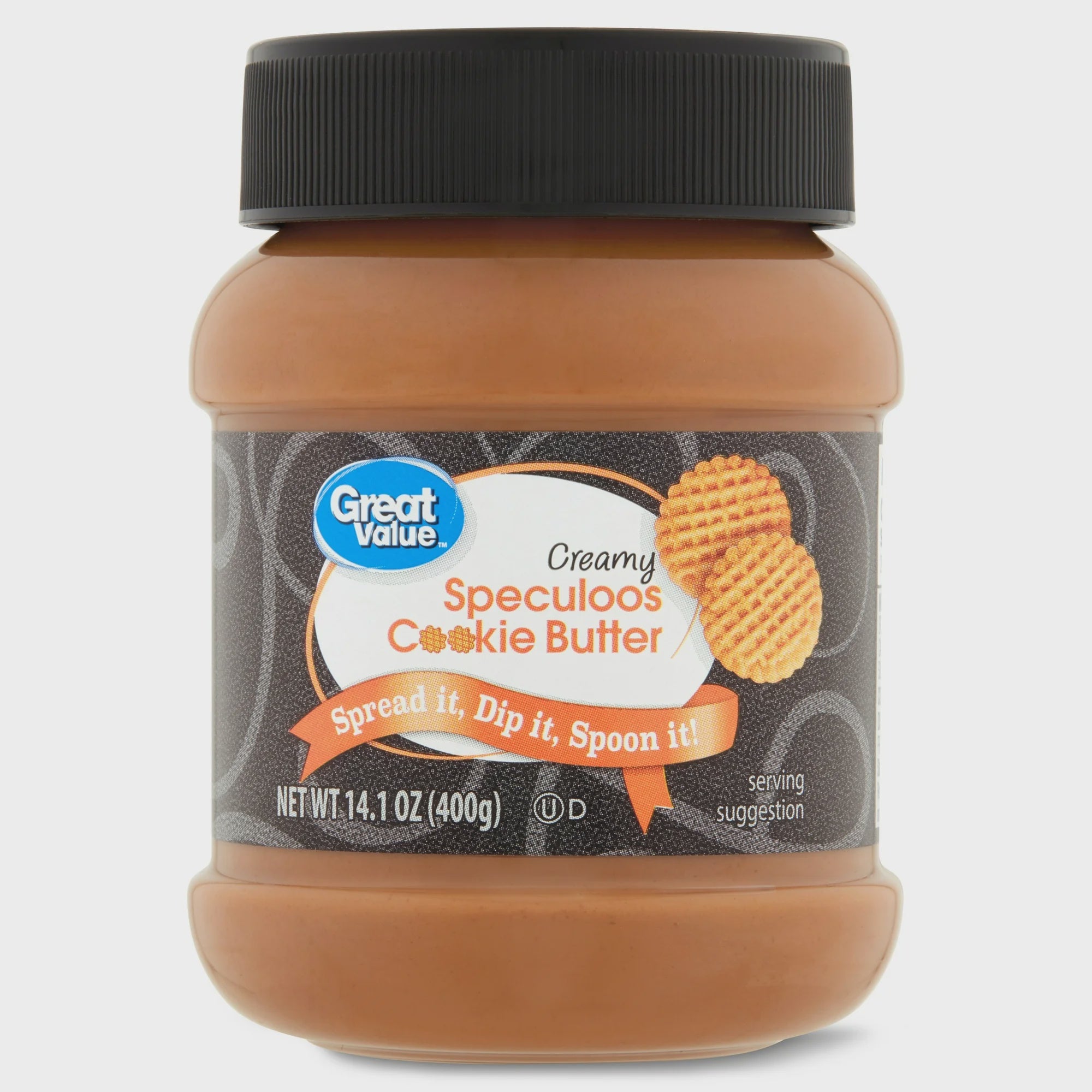 Great Value Creamy Speculoos Cookie Butter, 14.1oz