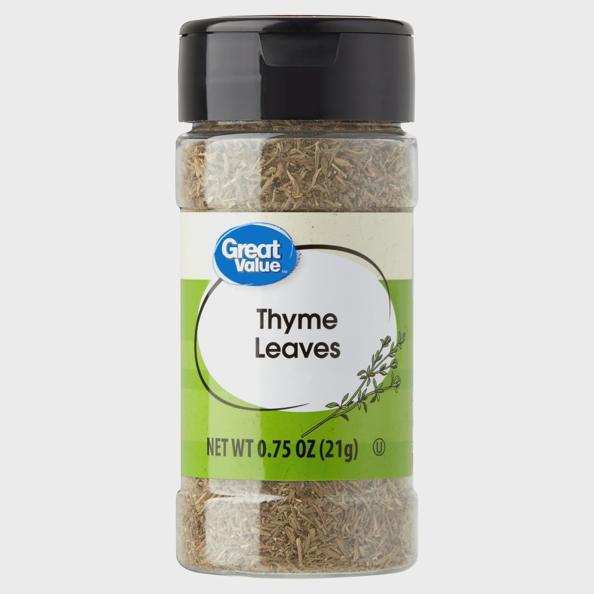 Great Value Thyme Leaves, 0.75oz