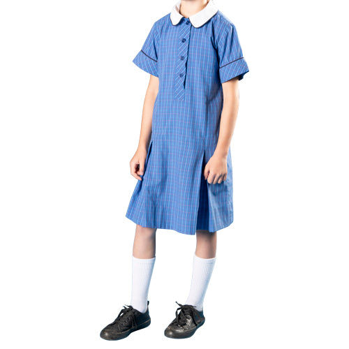 Tunic Blue Check Junior