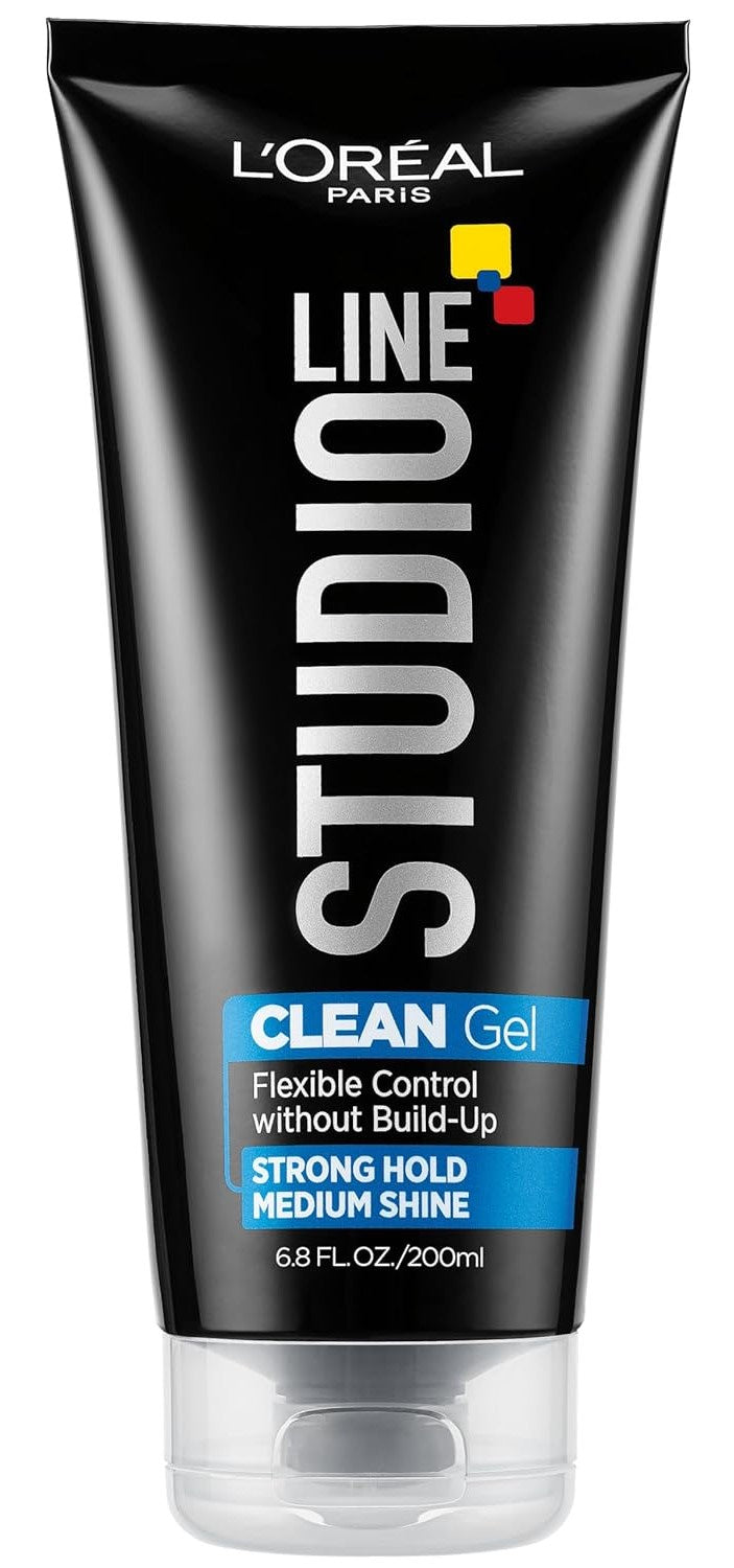 L'Oreal Studio Line Clean Gel - Strong Hold - Medium Shine, 6.8 fl oz