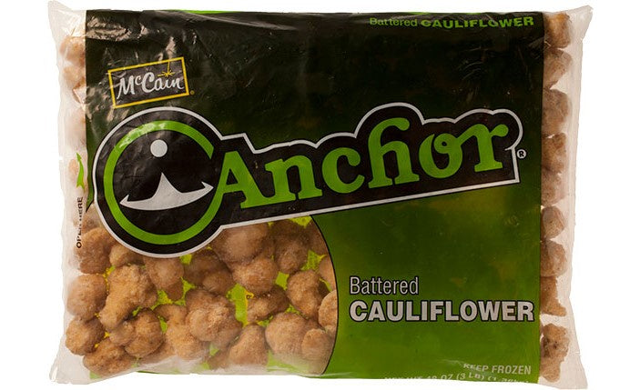 Anchor Battered Cauliflower by McCain - Frozen, 3 lb