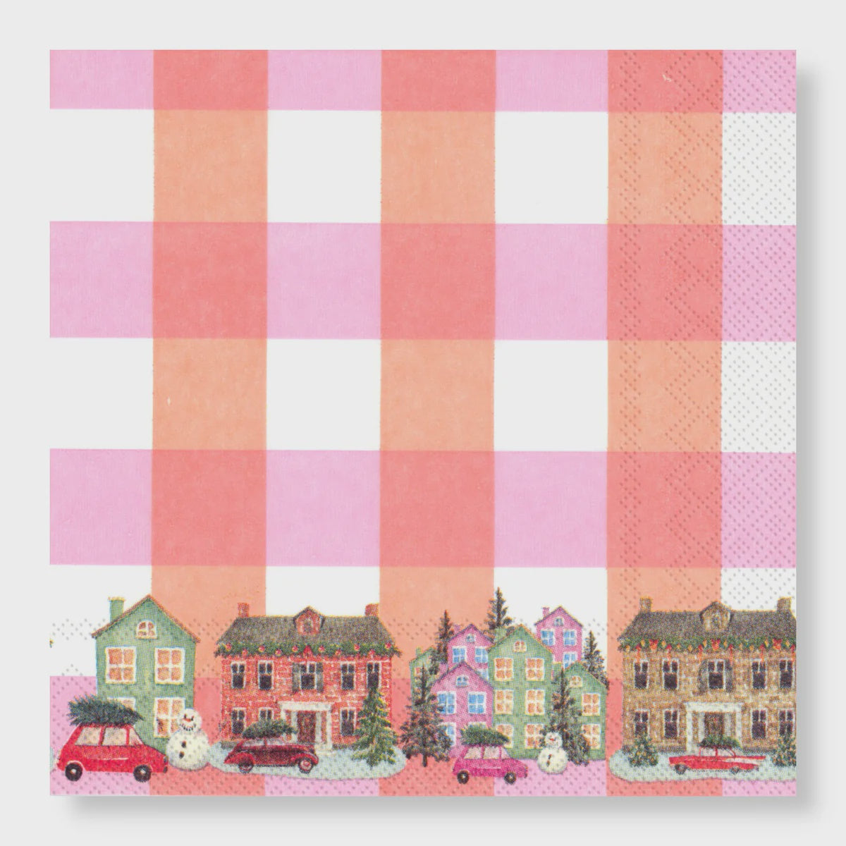 Manor Road The Village Pink, 25x25, 20pk