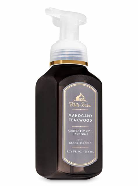 White Barn Hand Soap Foaming, Mahogany Teakwood 8.75oz